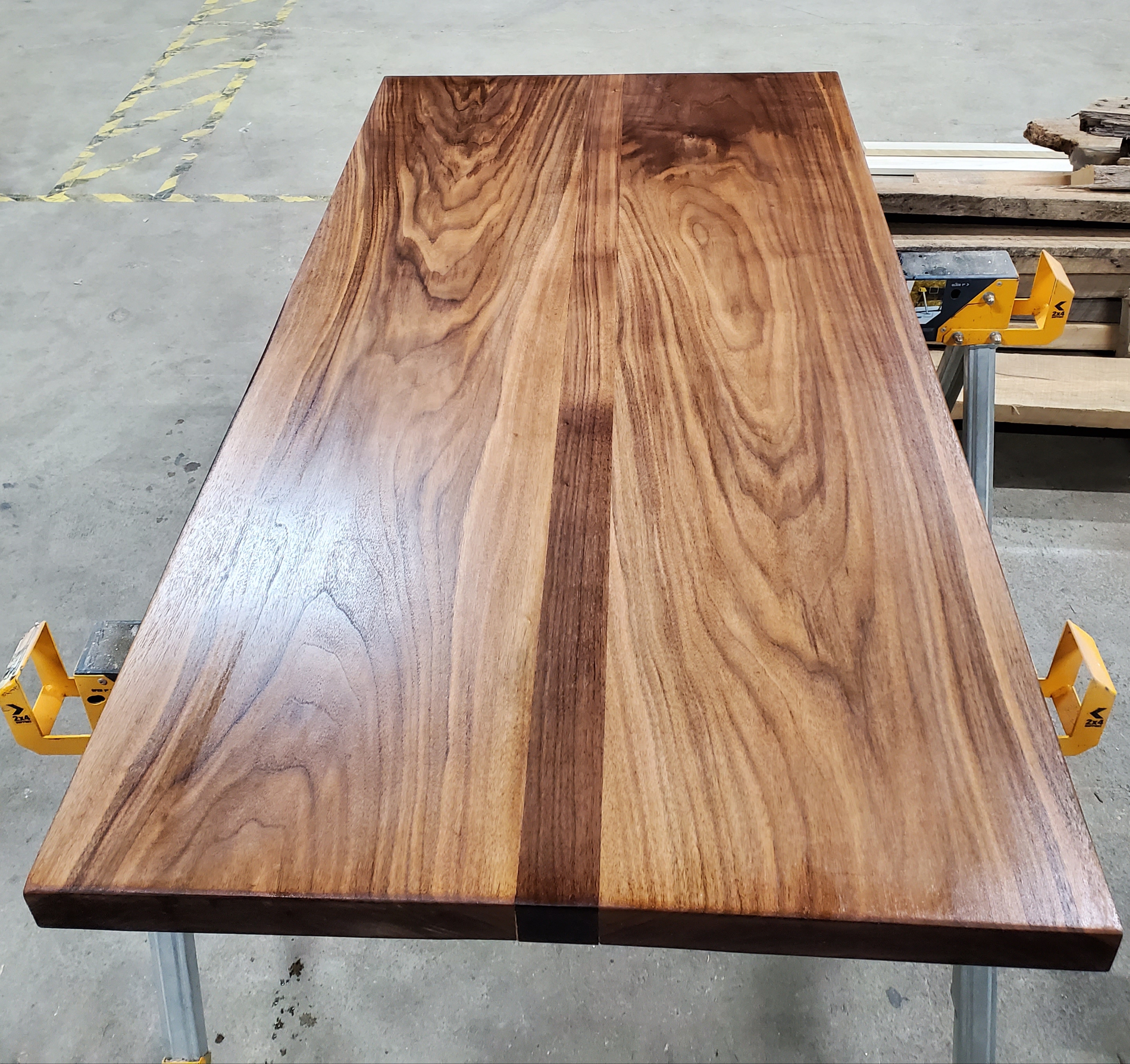 Custom wood furniture piece