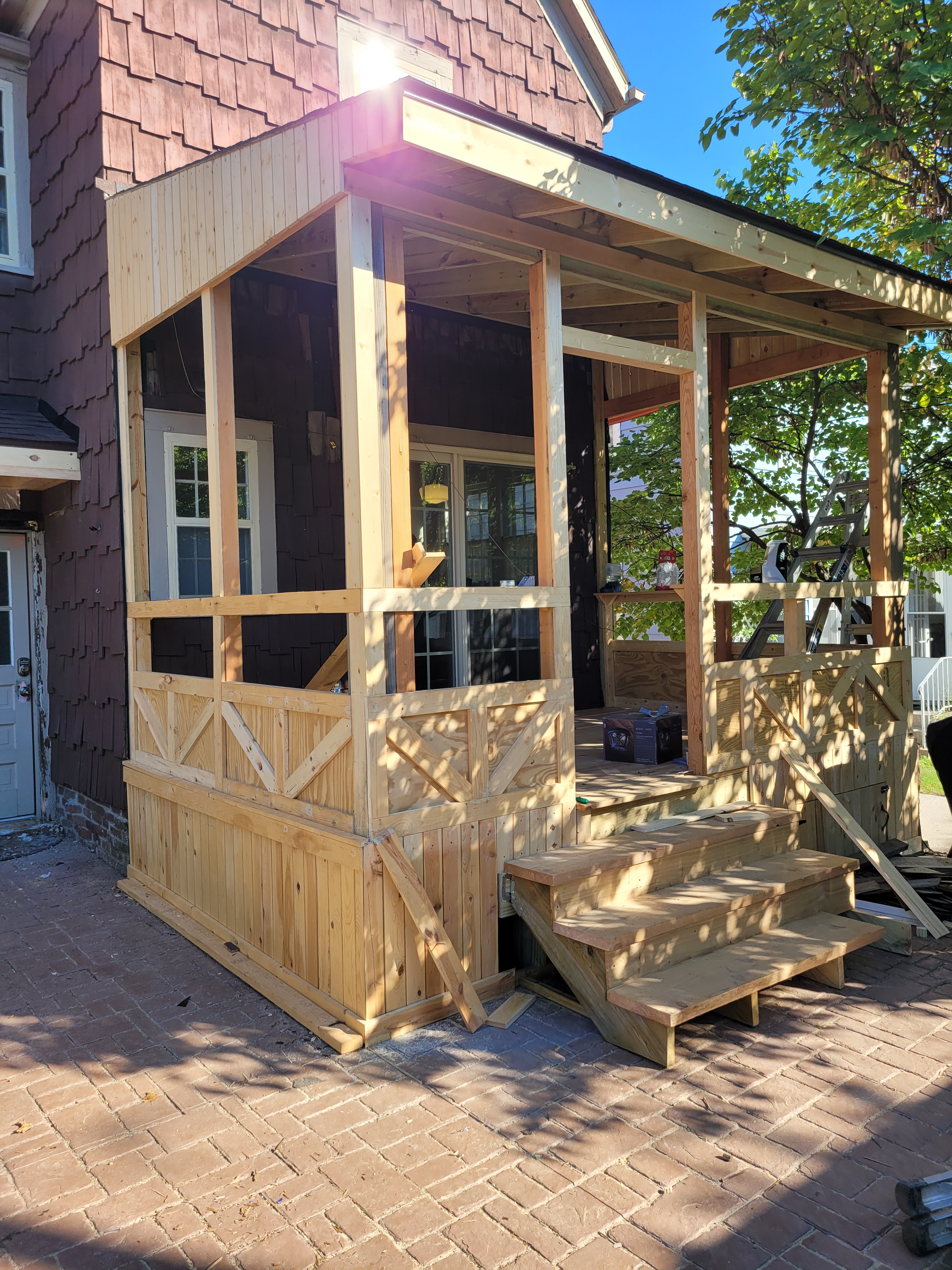 Timberland home renovation project 15